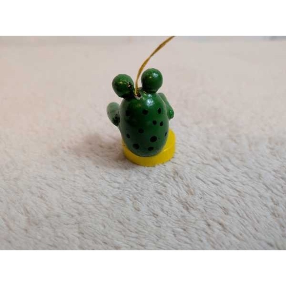 Vintage Frog Keychain Ornament Religious Quote Art Figurine Lot 3pc - Picture 7 of 12